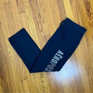 Aeropostale Navy Sweatpants w/ Logo